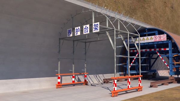盘县特区隧道施工动画制作公司 - 隧道施工工艺和施工方法 - 隧道施工汇报动画视频 - bim 工程施工动画